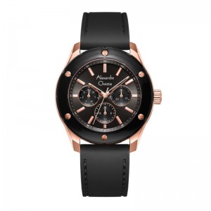 Alexandre Christie AC 2989 Rosegold Black BFRRGBA